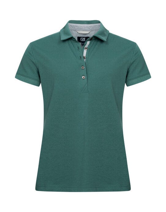 Cutter & Buck CB354421 C&amp;B Ladies Advantage Premium Polo - Pine Green