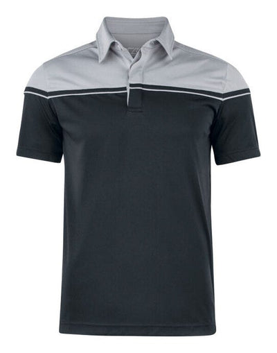 Cutter & Buck CB354428 C&amp;B Seabeck Polo - Black/Light Grey