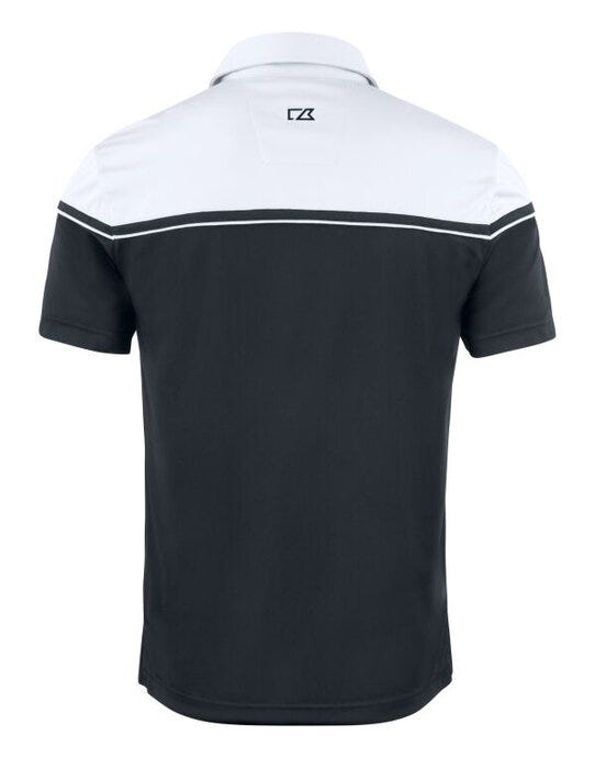 Cutter & Buck CB354428 C&amp;B Seabeck Polo - Black/White