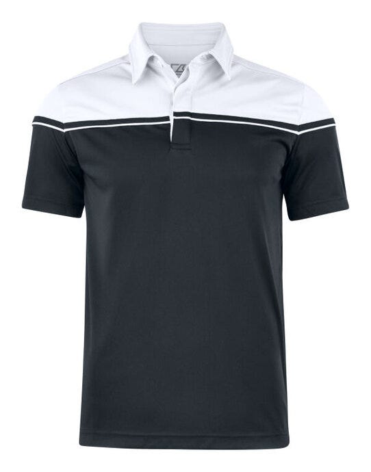 Cutter & Buck CB354428 C&amp;B Seabeck Polo - Black/White