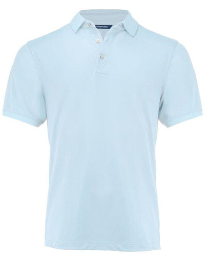 Cutter & Buck CB354434 C&amp;B Virtue Polo Solid - Heaven Blue