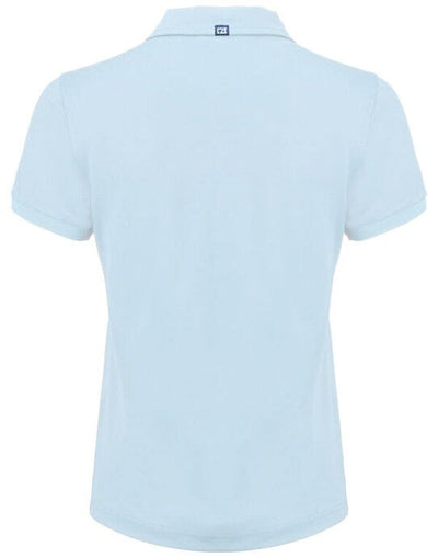Cutter & Buck CB354435 C&amp;B Ladies Virtue Polo Solid - Heaven Blue