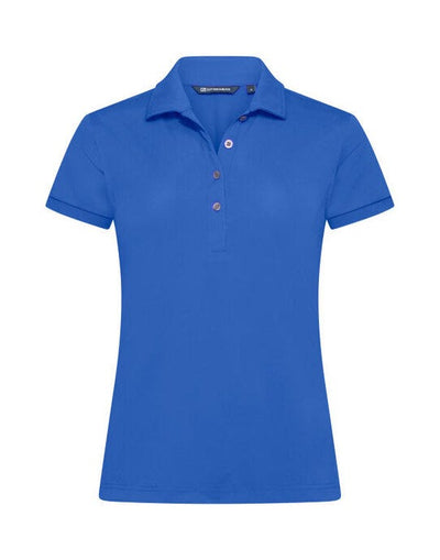Cutter & Buck CB354435 C&amp;B Ladies Virtue Polo Solid - Royal