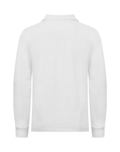Cutter & Buck CB354438 C&amp;B Advantage Long Sleeve Polo - White