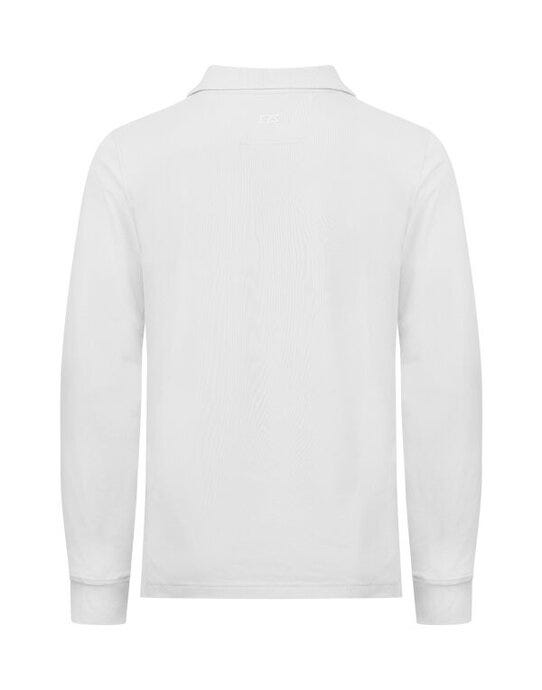 Cutter & Buck CB354438 C&amp;B Advantage Long Sleeve Polo - White
