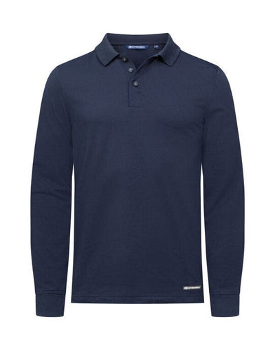 Cutter & Buck CB354438 C&amp;B Advantage Long Sleeve Polo - Dark Navy