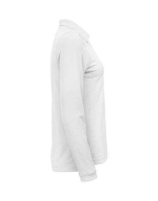 Cutter & Buck CB354439 C&amp;B Ladies Advantage Long Sleeve Polo - White