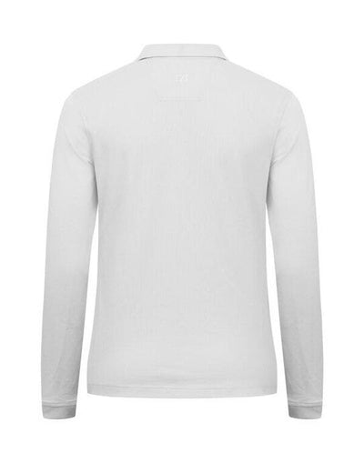 Cutter & Buck CB354439 C&amp;B Ladies Advantage Long Sleeve Polo - White