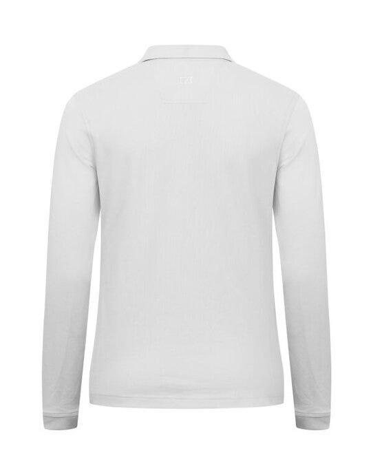 Cutter & Buck CB354439 C&amp;B Ladies Advantage Long Sleeve Polo - White