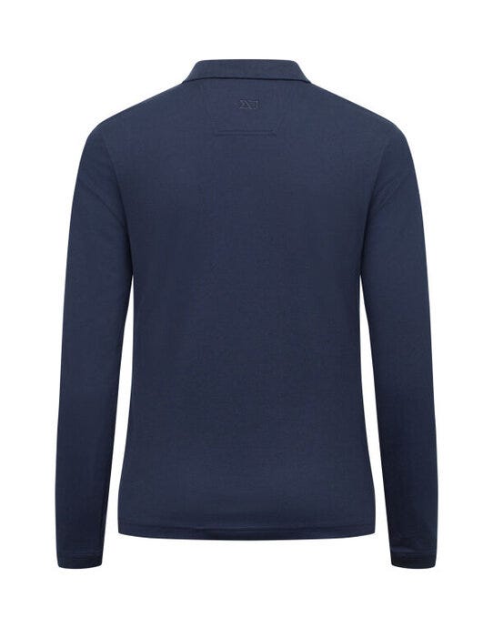 Cutter & Buck CB354439 C&amp;B Ladies Advantage Long Sleeve Polo - Dark Navy