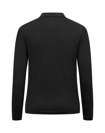 Cutter & Buck CB354439 C&amp;B Ladies Advantage Long Sleeve Polo - Black