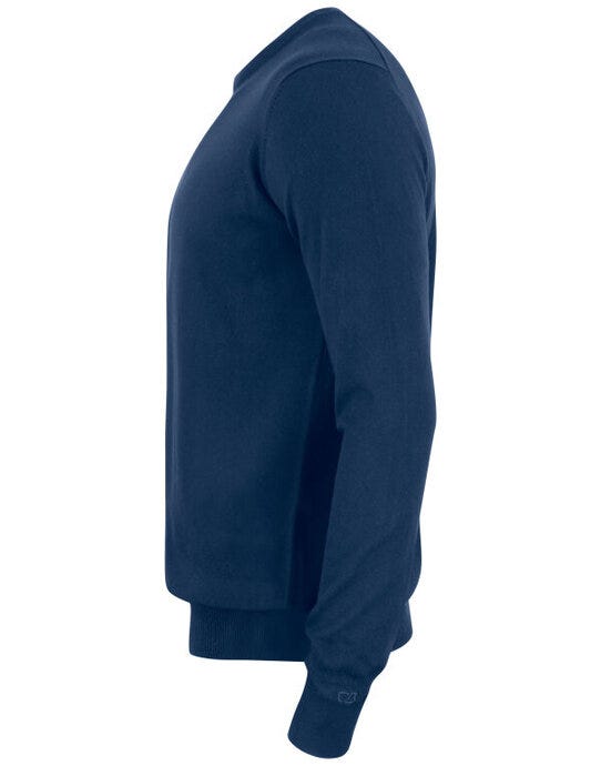 Cutter & Buck CB355416 C&amp;B Oakville Crewneck Sweater - Dark Navy