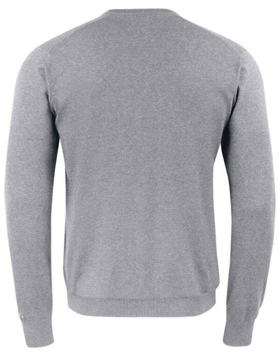 Cutter & Buck CB355416 C&amp;B Oakville Crewneck Sweater - Grey Melange