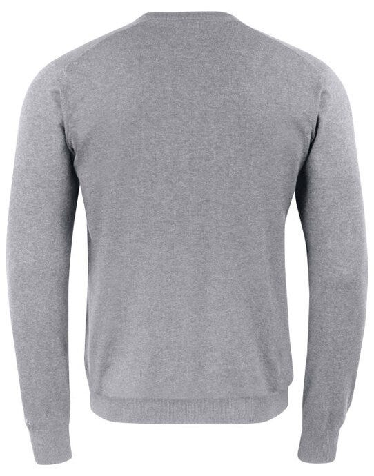 Cutter & Buck CB355416 C&amp;B Oakville Crewneck Sweater - Grey Melange