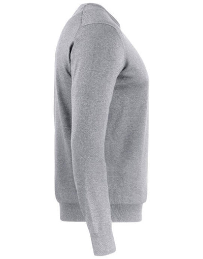 Cutter & Buck CB355416 C&amp;B Oakville Crewneck Sweater - Grey Melange