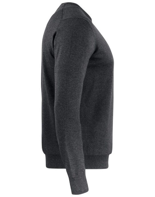 Cutter & Buck CB355416 C&amp;B Oakville Crewneck Sweater - Anthracite Melange