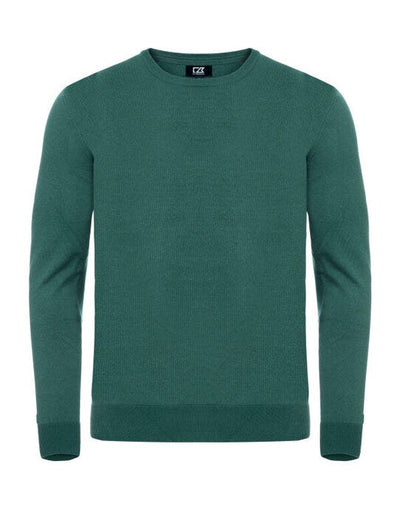 Cutter & Buck CB355416 C&amp;B Oakville Crewneck Sweater - Pine Green