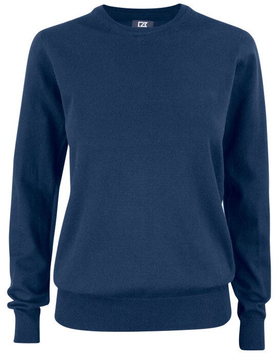 Cutter & Buck CB355417 C&amp;B Ladies Oakville Crewneck Sweat - Dark Navy