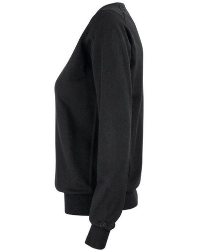 Cutter & Buck CB355417 C&amp;B Ladies Oakville Crewneck Sweat - Black