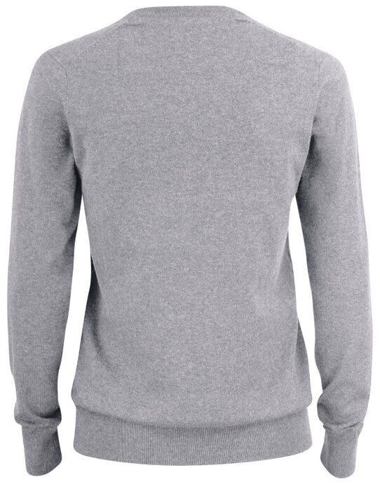 Cutter & Buck CB355417 C&amp;B Ladies Oakville Crewneck Sweat - Grey Melange