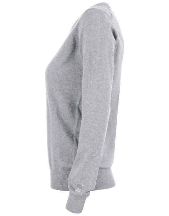 Cutter & Buck CB355417 C&amp;B Ladies Oakville Crewneck Sweat - Grey Melange