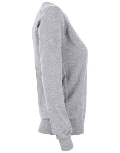 Cutter & Buck CB355417 C&amp;B Ladies Oakville Crewneck Sweat - Grey Melange