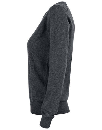 Cutter & Buck CB355417 C&amp;B Ladies Oakville Crewneck Sweat - Anthracite Melange