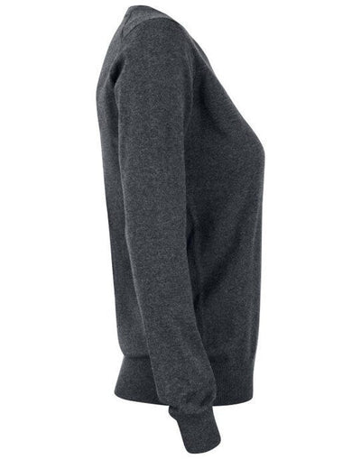 Cutter & Buck CB355417 C&amp;B Ladies Oakville Crewneck Sweat - Anthracite Melange