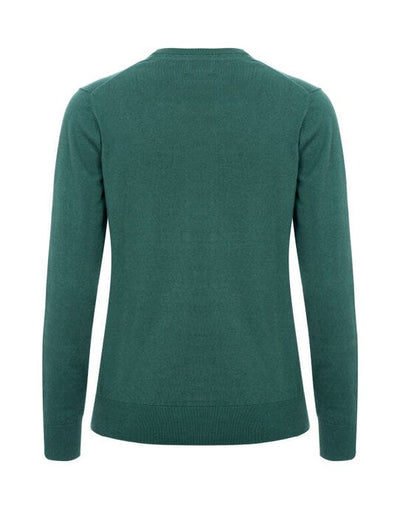 Cutter & Buck CB355417 C&amp;B Ladies Oakville Crewneck Sweat - Pine Green