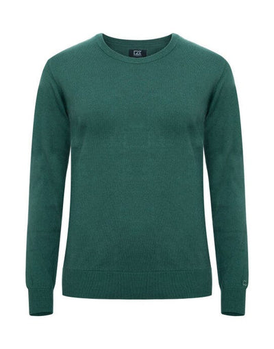 Cutter & Buck CB355417 C&amp;B Ladies Oakville Crewneck Sweat - Pine Green
