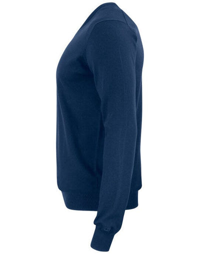 Cutter & Buck CB355418 C&amp;B Oakville V-Neck Sweater - Dark Navy