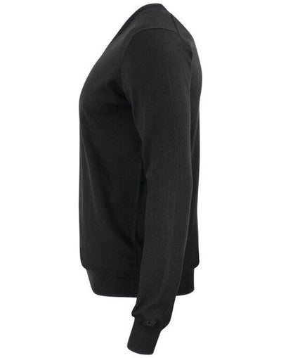Cutter & Buck CB355418 C&amp;B Oakville V-Neck Sweater - Black