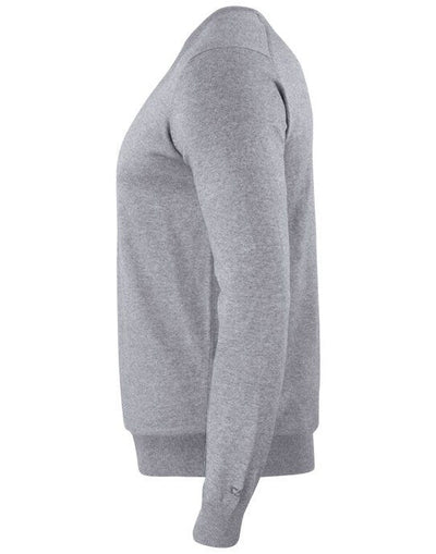 Cutter & Buck CB355418 C&amp;B Oakville V-Neck Sweater - Grey Melange