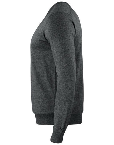 Cutter & Buck CB355418 C&amp;B Oakville V-Neck Sweater - Anthracite Melange