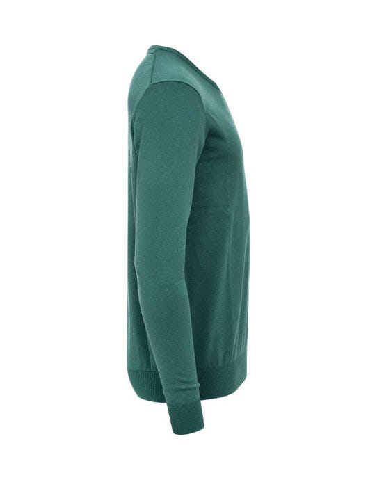 Cutter & Buck CB355418 C&amp;B Oakville V-Neck Sweater - Pine Green