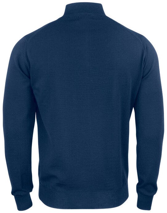 Cutter & Buck CB355420 C&amp;B Everett Half Zip Sweater - Dark Navy