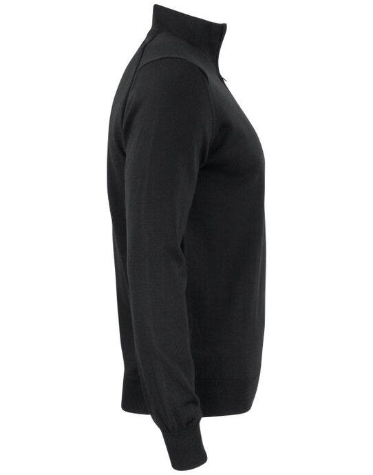 Cutter & Buck CB355420 C&amp;B Everett Half Zip Sweater - Black