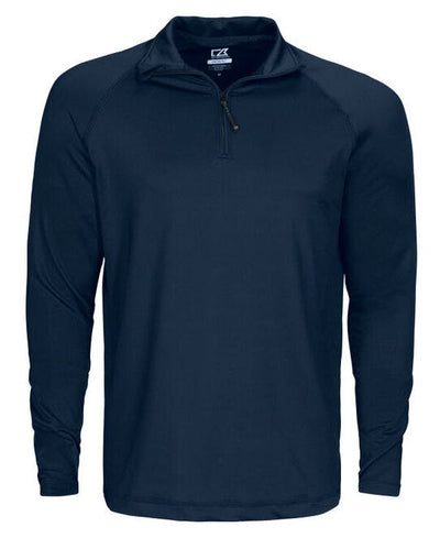 Cutter & Buck CB358400 C&amp;B Coos Bay Half Zip - Dark Navy