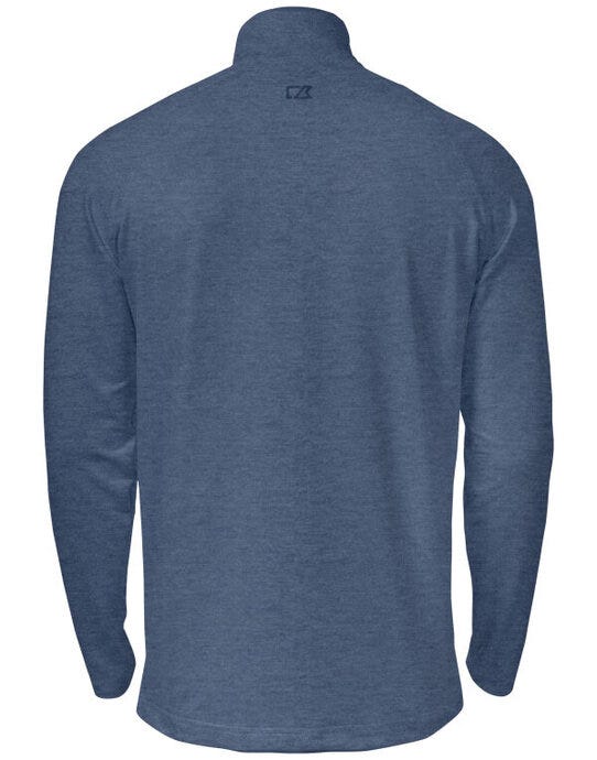 Cutter & Buck CB358400 C&amp;B Coos Bay Half Zip - Slate Blue