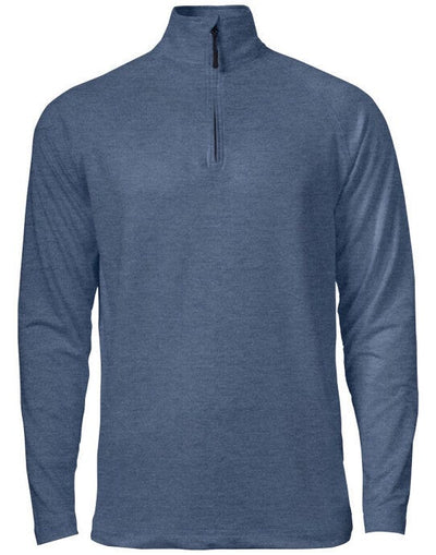 Cutter & Buck CB358400 C&amp;B Coos Bay Half Zip - Slate Blue