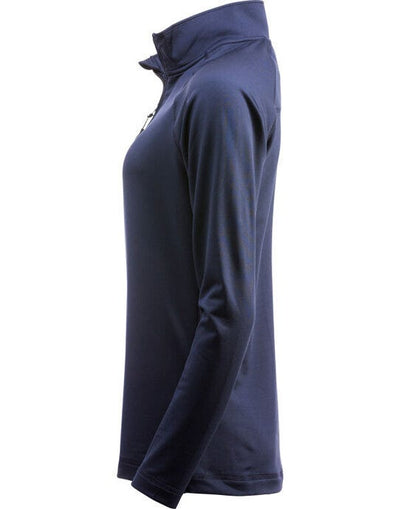 Cutter & Buck CB358401 C&amp;B Ladies Coos Bay Half Zip - Dark Navy