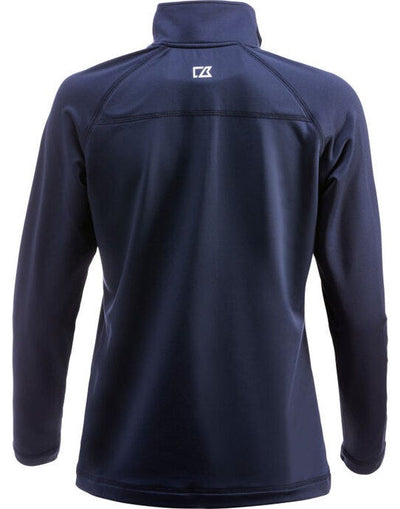 Cutter & Buck CB358401 C&amp;B Ladies Coos Bay Half Zip - Dark Navy