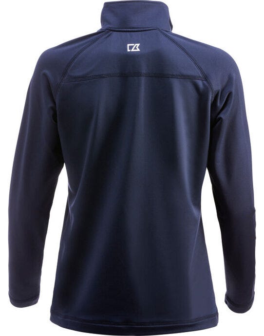 Cutter & Buck CB358401 C&amp;B Ladies Coos Bay Half Zip - Dark Navy