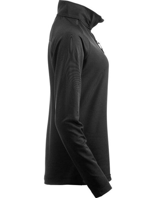 Cutter & Buck CB358401 C&amp;B Ladies Coos Bay Half Zip - Black