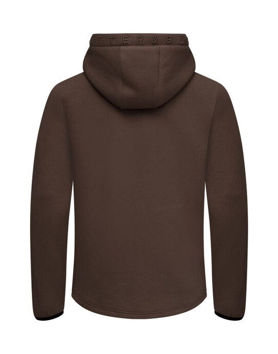 Cutter & Buck CB358418 C&amp;B Pemberton Full Zip Hood - Dark Mocca