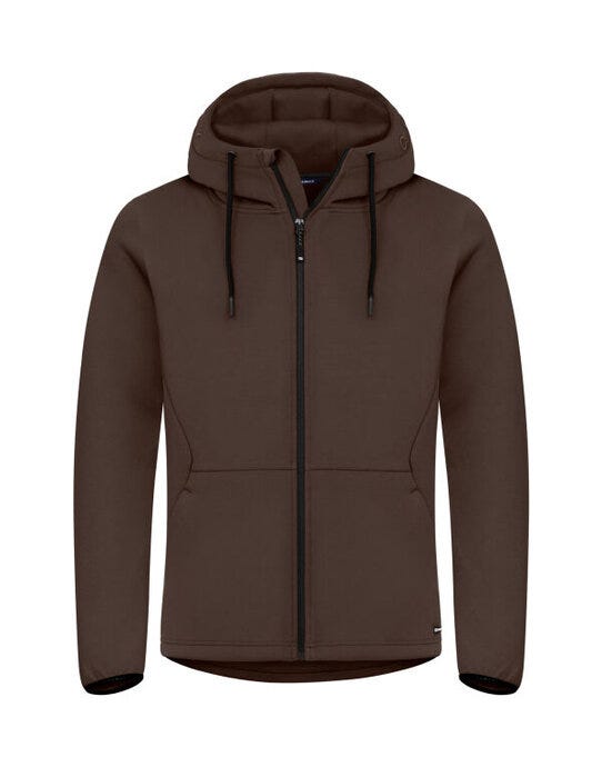 Cutter & Buck CB358418 C&amp;B Pemberton Full Zip Hood - Dark Mocca