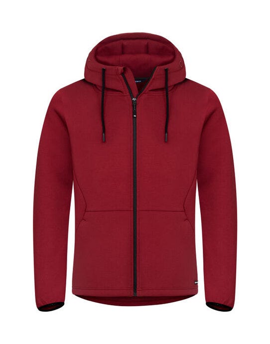 Cutter & Buck CB358418 C&amp;B Pemberton Full Zip Hood - Biking Red