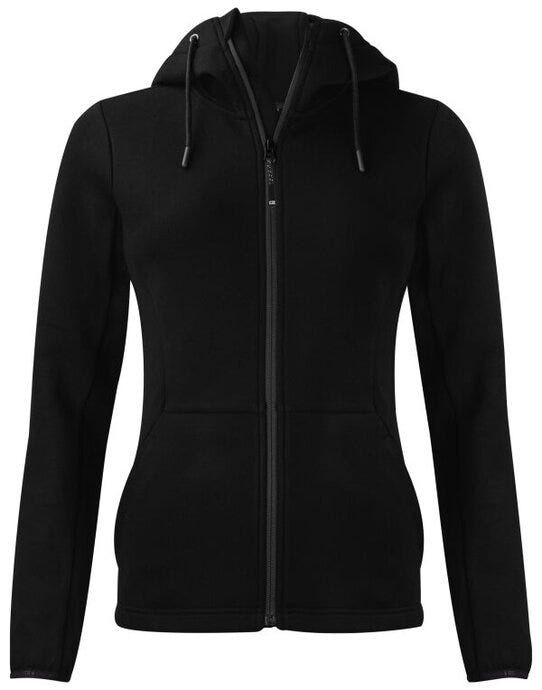 Cutter & Buck CB358419 C&amp;B Ladies Pemberton Full Zip Hood - Black