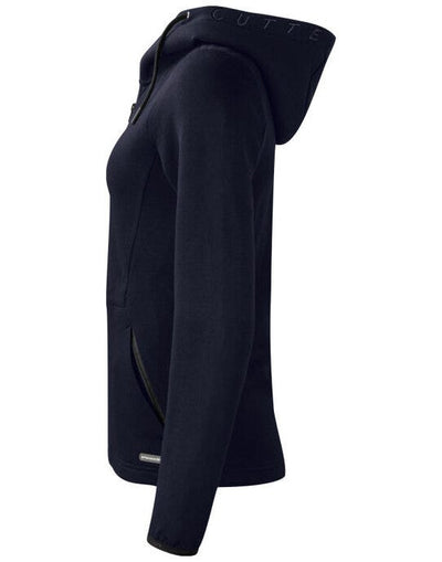 Cutter & Buck CB358419 C&amp;B Ladies Pemberton Full Zip Hood - Dark Navy