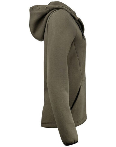 Cutter & Buck CB358419 C&amp;B Ladies Pemberton Full Zip Hood - Ivy Green